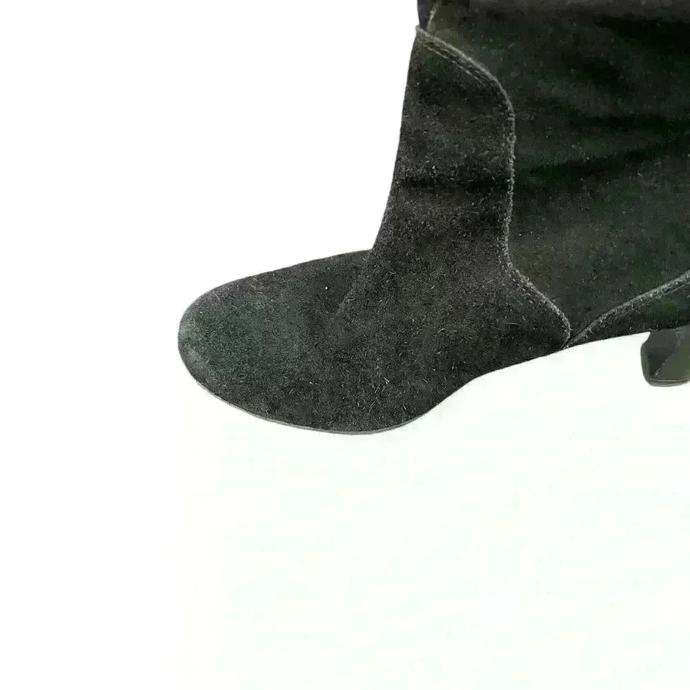 Gretta Giada 9.5 boots Black leather upper gorgeous